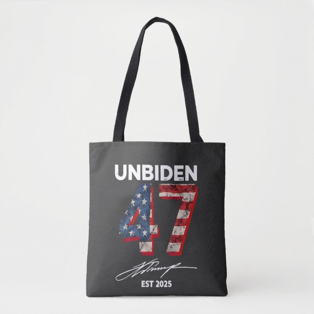 Unbiden 47 Trump Est. Juli 2025 (Vorderseite)