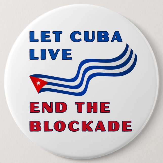 Unblock Cuba Button (Vorderseite)