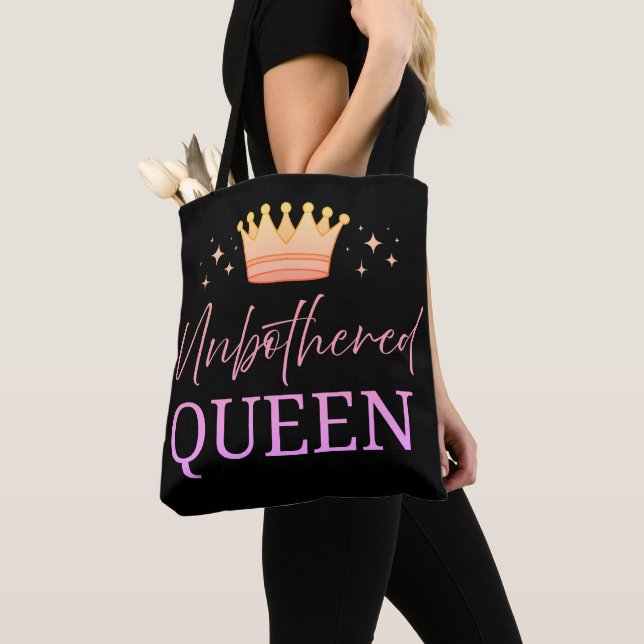 Unbothered Queen Tote Shopping Bag (Von Nahem)