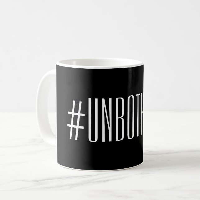 Unbothered Tasse (Vorderseite Links)