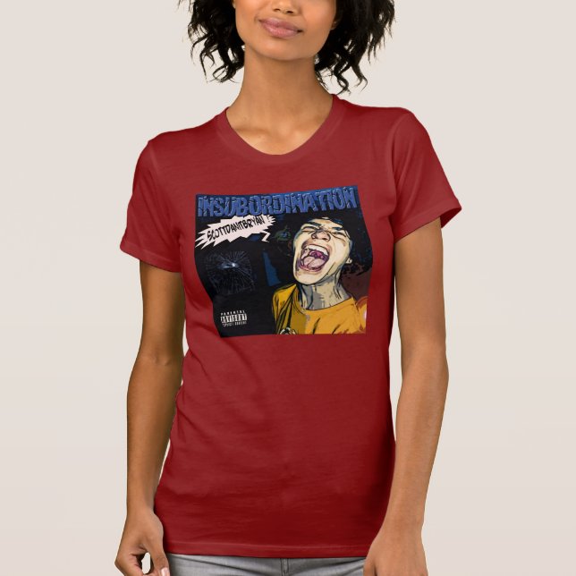 UNBOTMÄSSIGKEITS-Albumabdeckung T T-Shirt (Vorderseite)