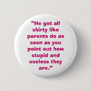 Unbrauchbare Eltern Button