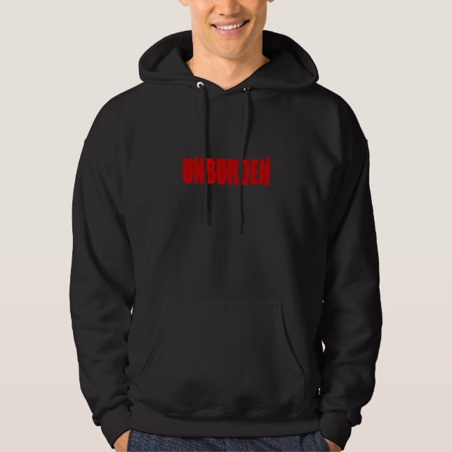 unburden hoodie (Vorderseite)