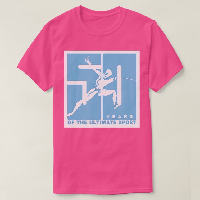 UNC Fencing Alumni Wiedersehen 50 Jahre Jubiläum C T-Shirt (Design vorne)