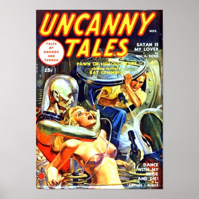 Uncanny Tales — Satan ist mein Lover Poster (Vorne)