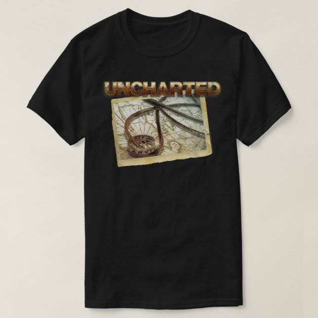 Uncharted Map mit Ring TShirt (Design vorne)
