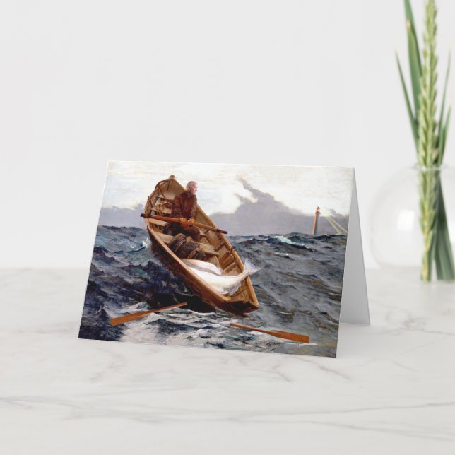 Unchartered Waters Birthday Greeting Card Karte (Vorderseite)