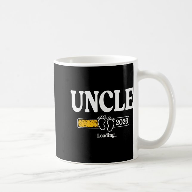 Uncle 2026 Loading Uncle Est. 2026, New Uncle 2026 Kaffeetasse (Rechts)