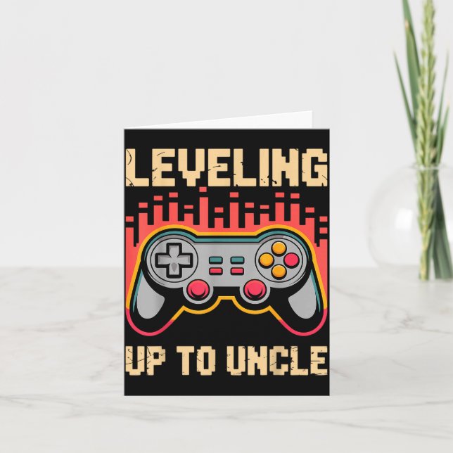 Uncle Art For Uncle Men From Niece Nephew First Ti Karte (Vorderseite)