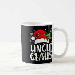 Uncle Claus Christmas Lights Pajama Family Matchin Kaffeetasse
