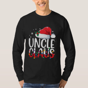 Uncle Claus Matching Family Christmas Pajamas T-Shirt