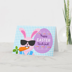 Uncle Cool Oaster Bunny and Carrot Karte