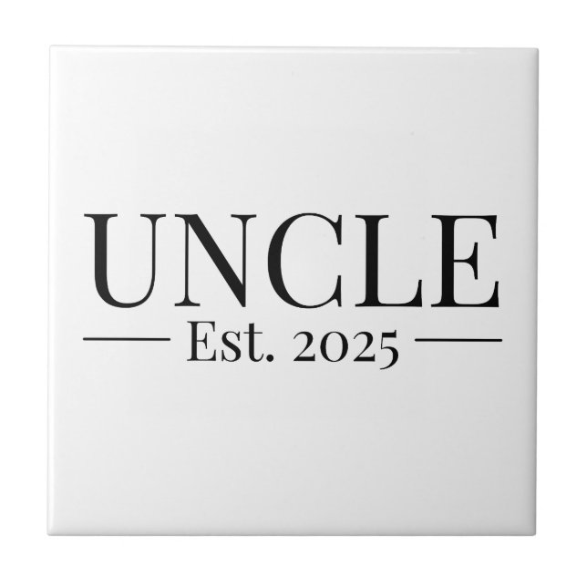 Uncle etabliert 2025 fliese (Vorderseite)