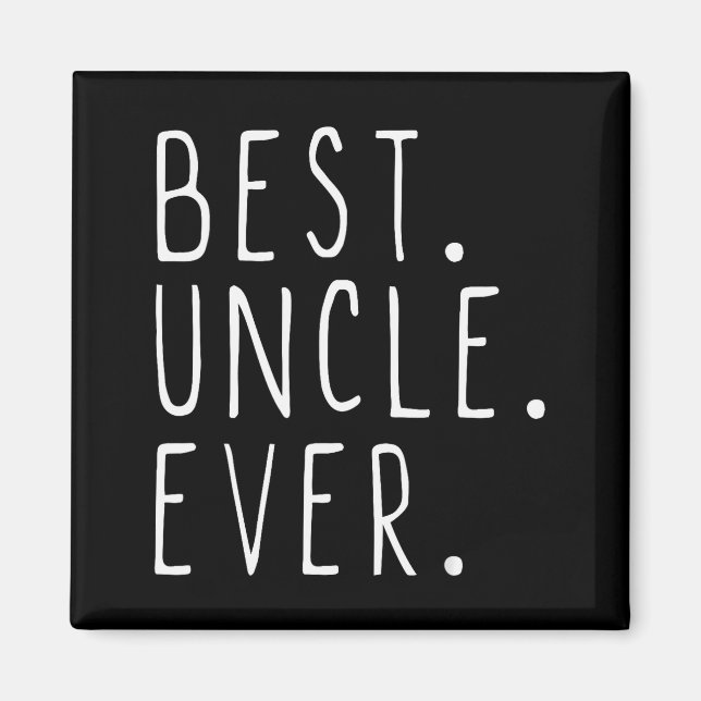 Uncle Ever Family Cool  Magnet (Vorne)