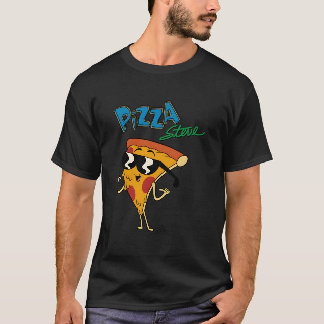 Uncle Grandpa Pizza Steve T-Shirt (Vorderseite)