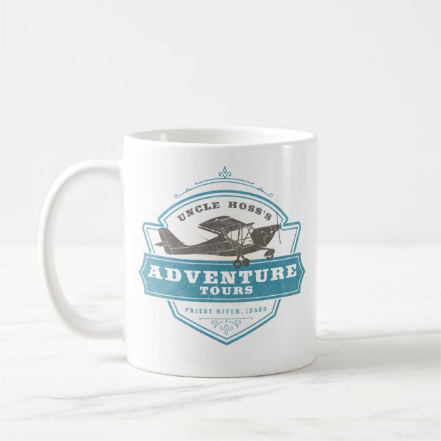 Uncle Hoss's Adventure Tours Kaffeetasse (Links)