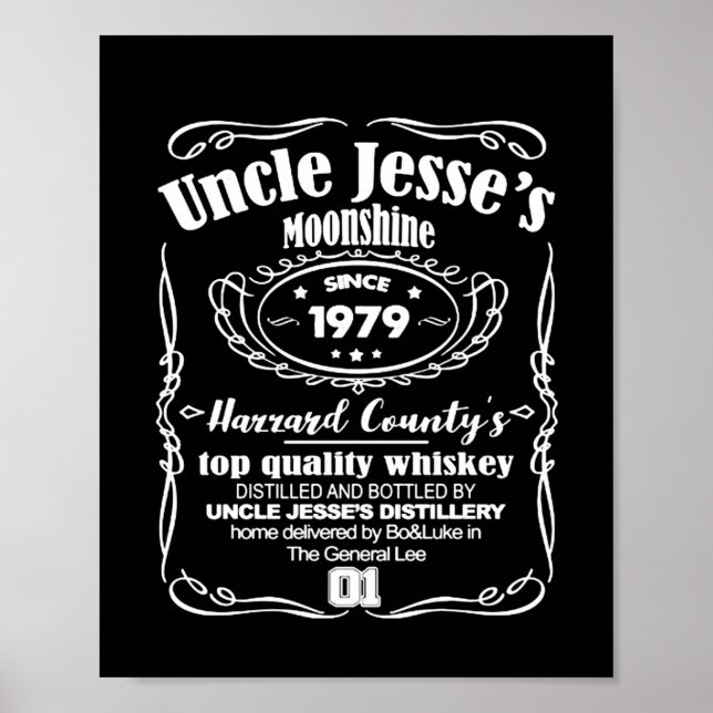 Uncle Jesse's Moonshine seit 1979 Poster (Vorne)