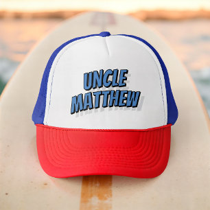Uncle Modern Simple Cool Comic Truckerkappe
