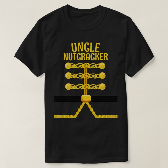 UNCLE Nutcracker Matching Family Weihnachten T-Shirt (Design vorne)
