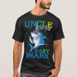 UNCLE of the Baby Shark Birthday Brother Shark Shi T-Shirt<br><div class="desc">Birthday Shark,  Birthday Boy Shark,  Birthday Boy,  Birthday Girl Shark,  Family Matching Shark,  Shark,  UNCLE of the Baby Shark Birthday Brother Hai Shirt</div>