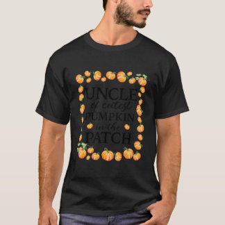 Uncle of the Niedlichste Pumpkin in the Patch Herb T-Shirt
