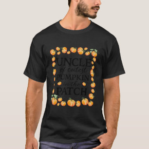 Uncle of the Niedlichste Pumpkin in the Patch Herb T-Shirt