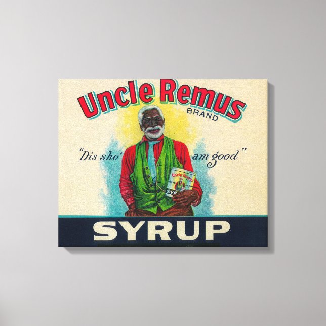 Uncle Remus Sirup LabelKairo, GA Leinwanddruck (Vorderseite)