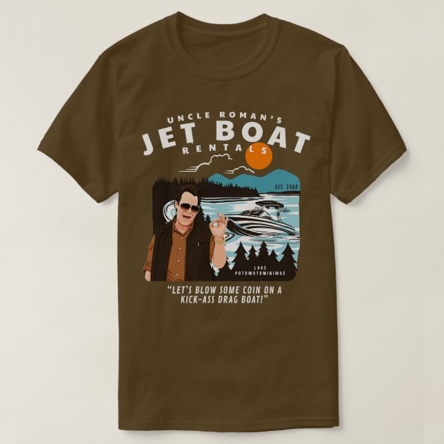 Uncle Romans Jet Boat Rentals Est 1988 1 T-Shirt (Design vorne)