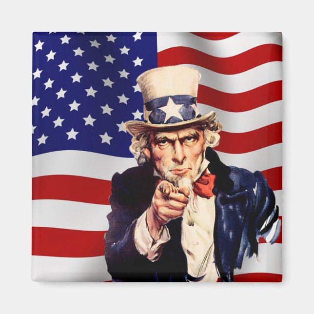 Uncle Sam 1 Magnet (Vorne)