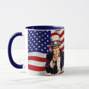 Uncle Sam 1 Tasse