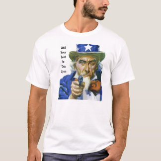 Uncle Sam 2. Änderung Pro-Gewehr T - Shirt
