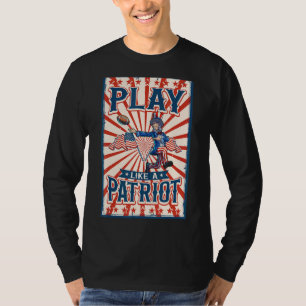 Uncle Sam 4. Juli Women Men American USA Flag T-Shirt