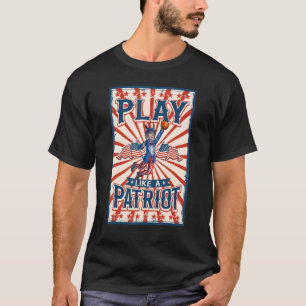Uncle Sam 4. Juli Women Men American USA Flag T-Shirt