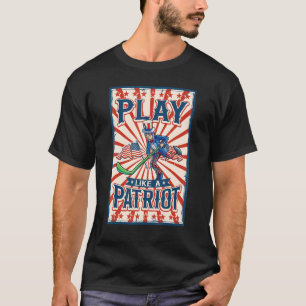 Uncle Sam 4. Juli Women Men American USA Flag T-Shirt