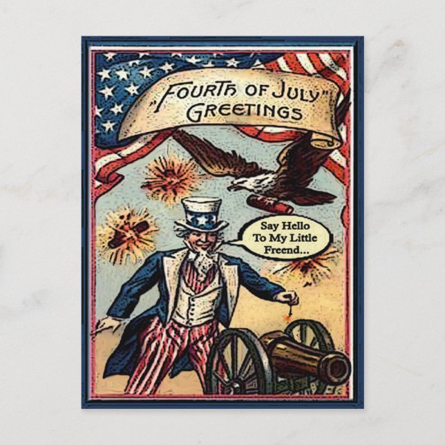 Uncle Sam 4. Postkarte (Vorderseite)