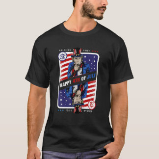 Uncle Sam 4th July American Pride Patriotic T-Shirt