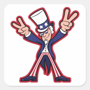 Uncle Sam Aufkleber