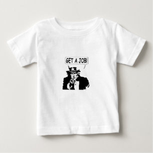 Uncle Sam bekommt einen Job Baby T-shirt