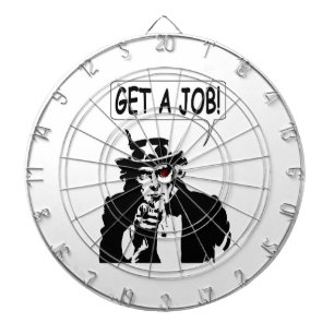 Uncle Sam bekommt einen Job Dartscheibe