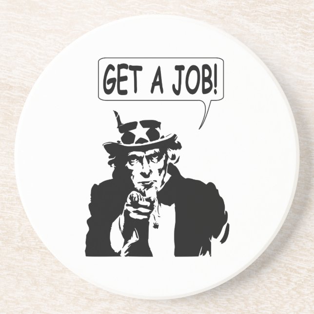 Uncle Sam bekommt einen Job Getränkeuntersetzer (Vorne)