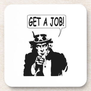 Uncle Sam bekommt einen Job Getränkeuntersetzer