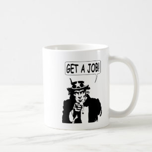 Uncle Sam bekommt einen Job Kaffeetasse