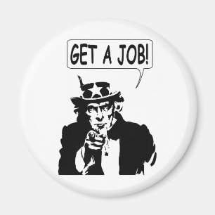 Uncle Sam bekommt einen Job Magnet