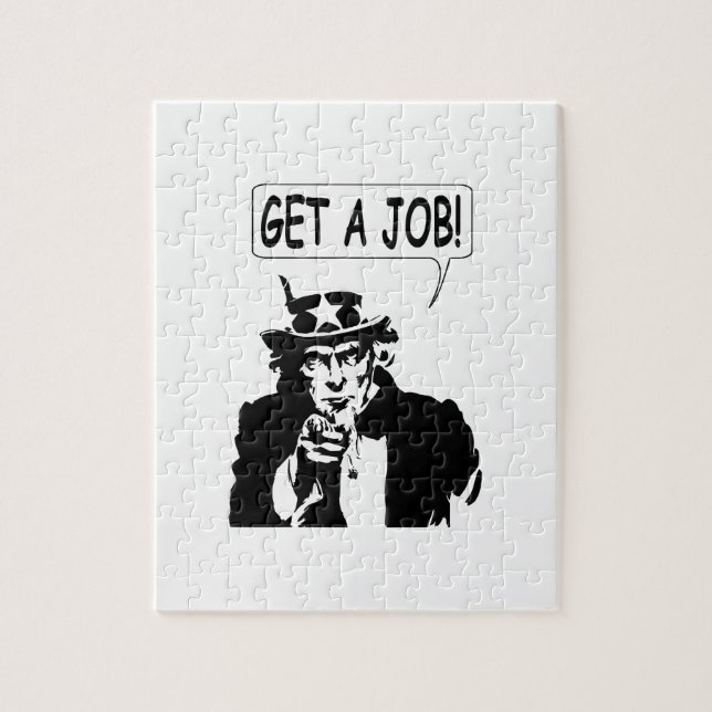 Uncle Sam bekommt einen Job Puzzle (Vertikal)