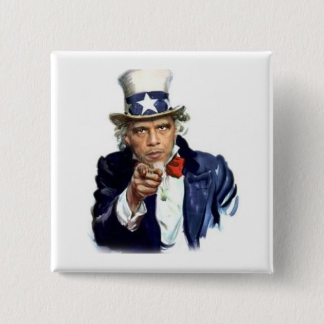 Uncle Sam Button (Vorderseite)