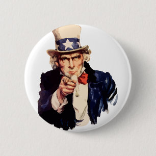 Uncle Sam Button