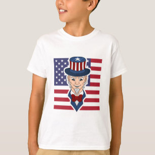 Uncle Sam Cartoon T-Shirt