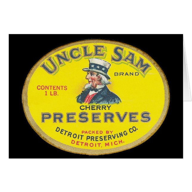 Uncle Sam Cherry Preserve (Vorderseite (Horizontal))