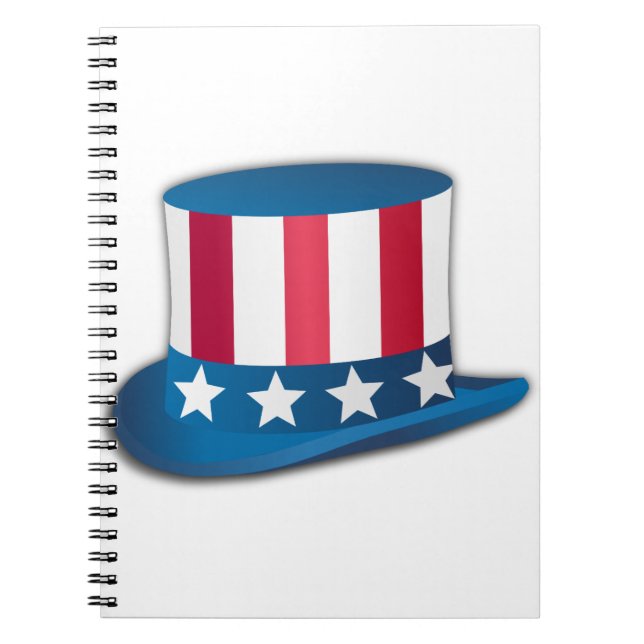 Uncle Sam Hat Notizblock (Vorderseite)