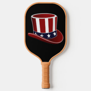 Uncle Sam Hat Pickleball Paddle